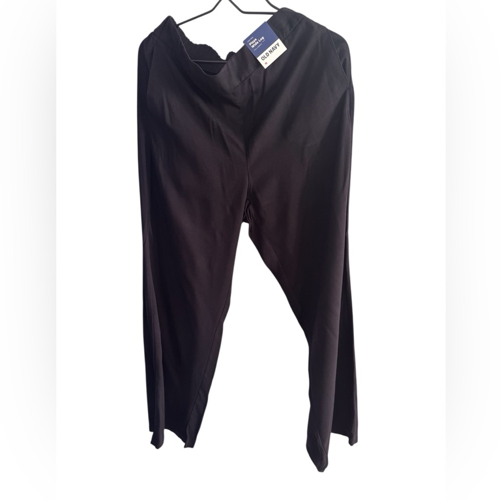 Old Navy Women's Black Wide Leg Pants
